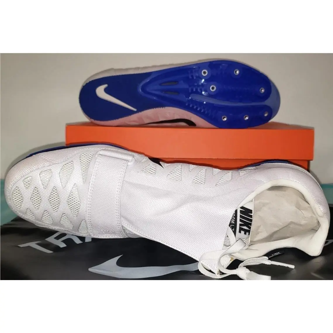 Nike shoes - Nike Zoom LJ - Zoom - 415339-100 - White / Black / Racer Blue 2