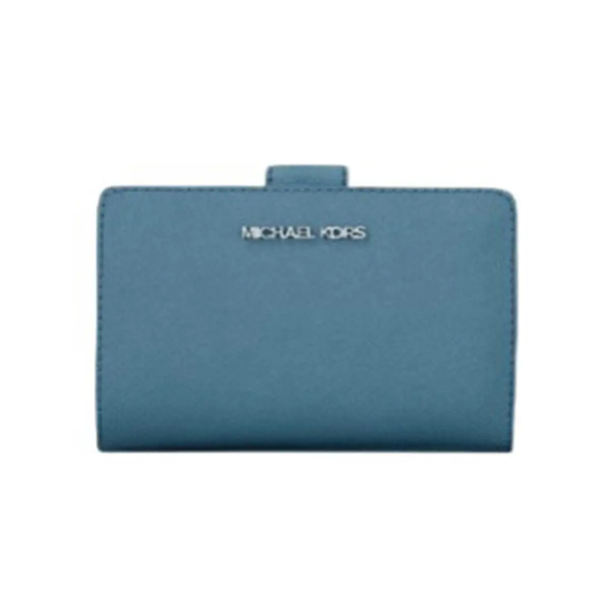 Michael Kors Medium Saffiano Leather Wallet 35R4STVF6L-Denim