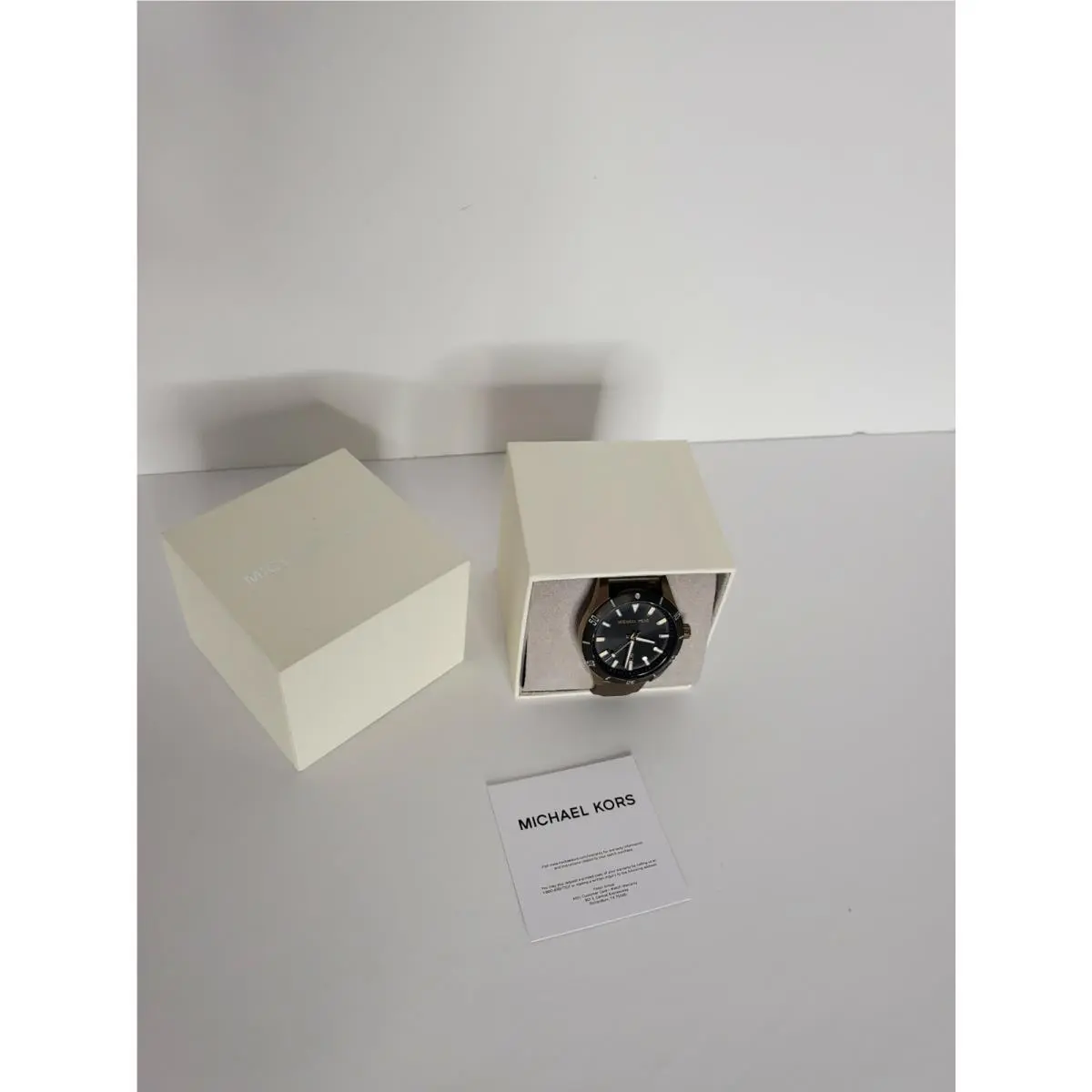 Michael Kors - Men`s Layton Watch - Gold Color/olive Strap - MK8855