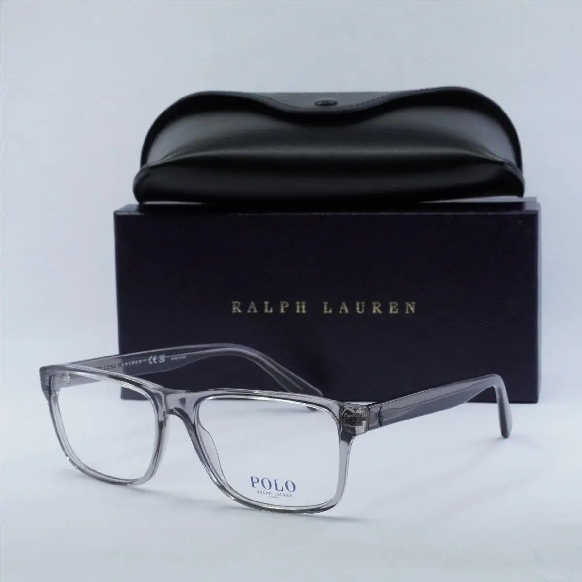 Polo t PH2223 5111 Transparent Grey 58mm Eyeglasses by Ralph Lauren