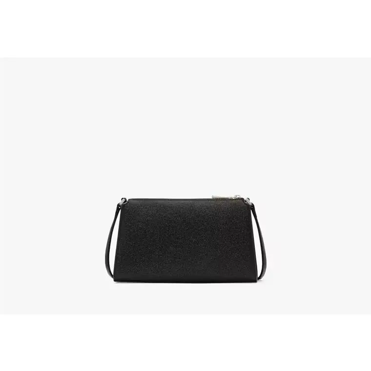 Kate Spade New York Flash Glitter Glimmer Crossbody Bag Black