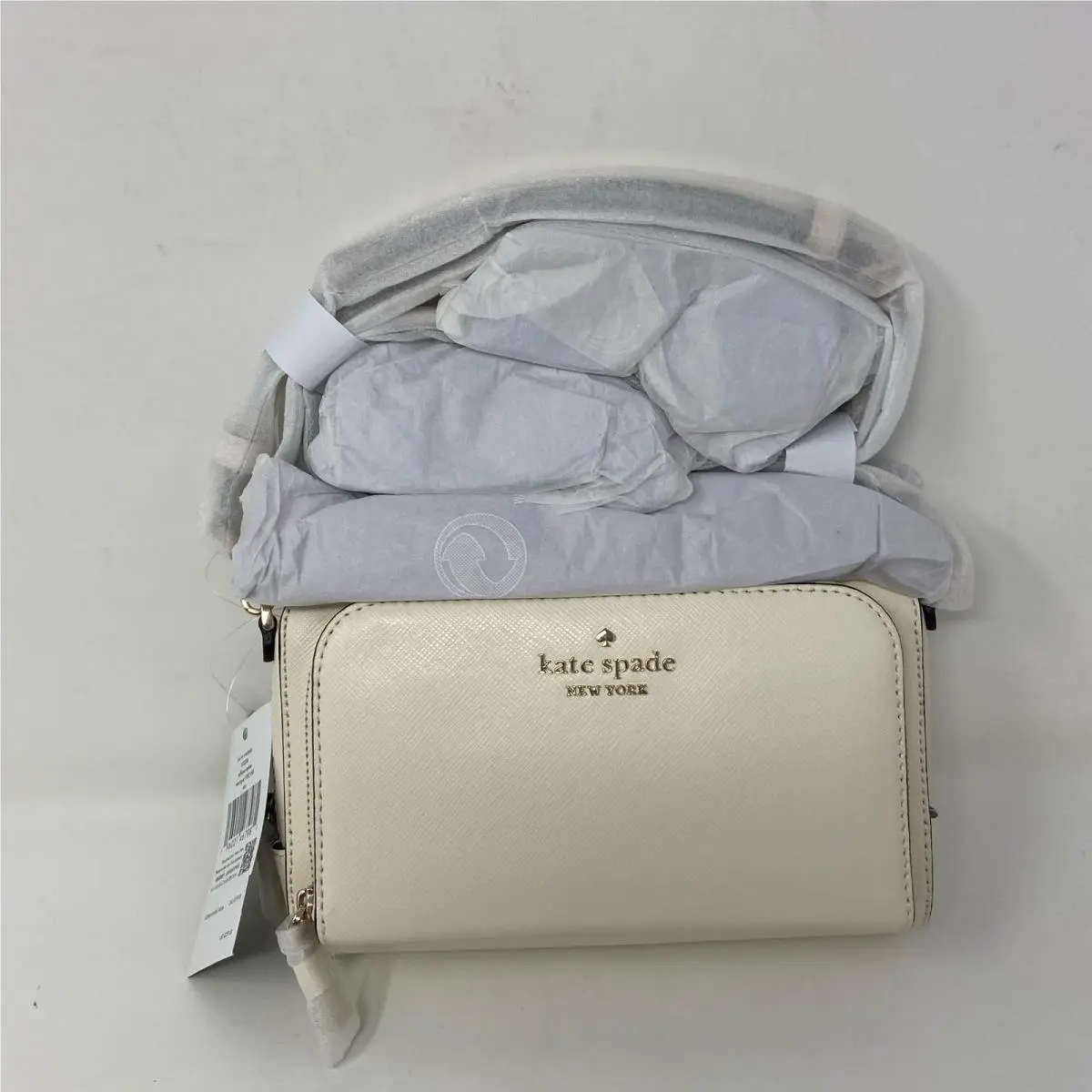 Kate Spade Staci Dual-zip Crossbody Bag Meringue KG036