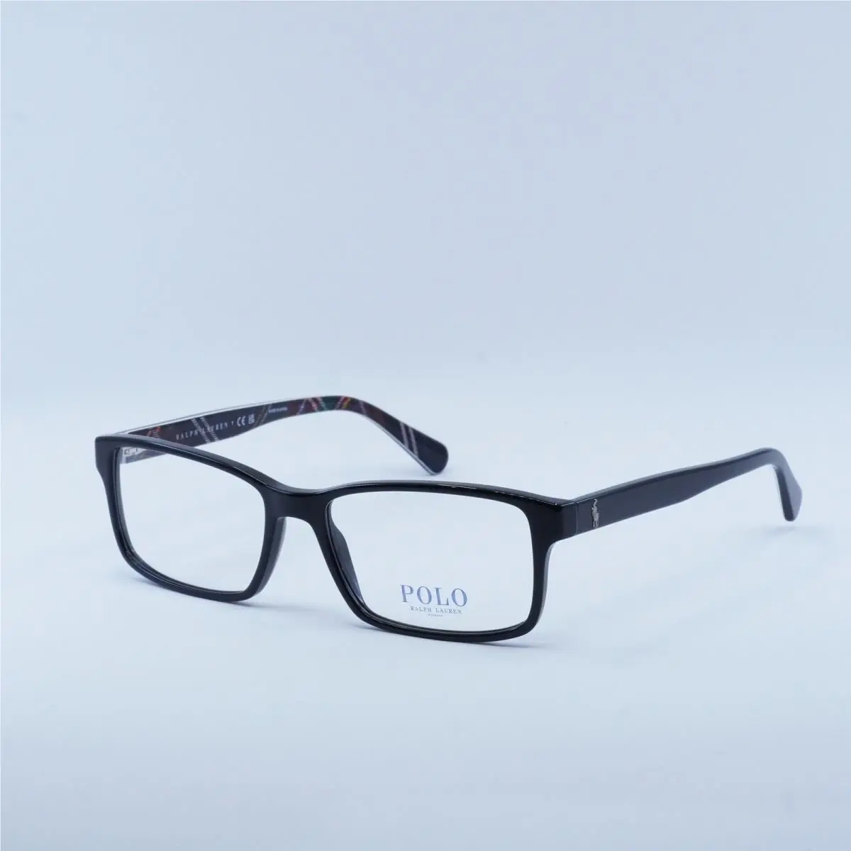 Polo t PH2123 5489 Shiny Black 56mm Eyeglasses by Ralph Lauren