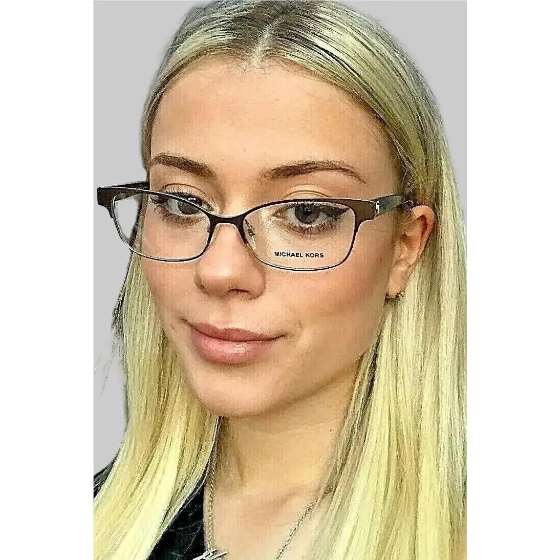 Michael Kors MK 7004 1029 53mm Bronze Cat Eye Women`s Eyeglasses Frame