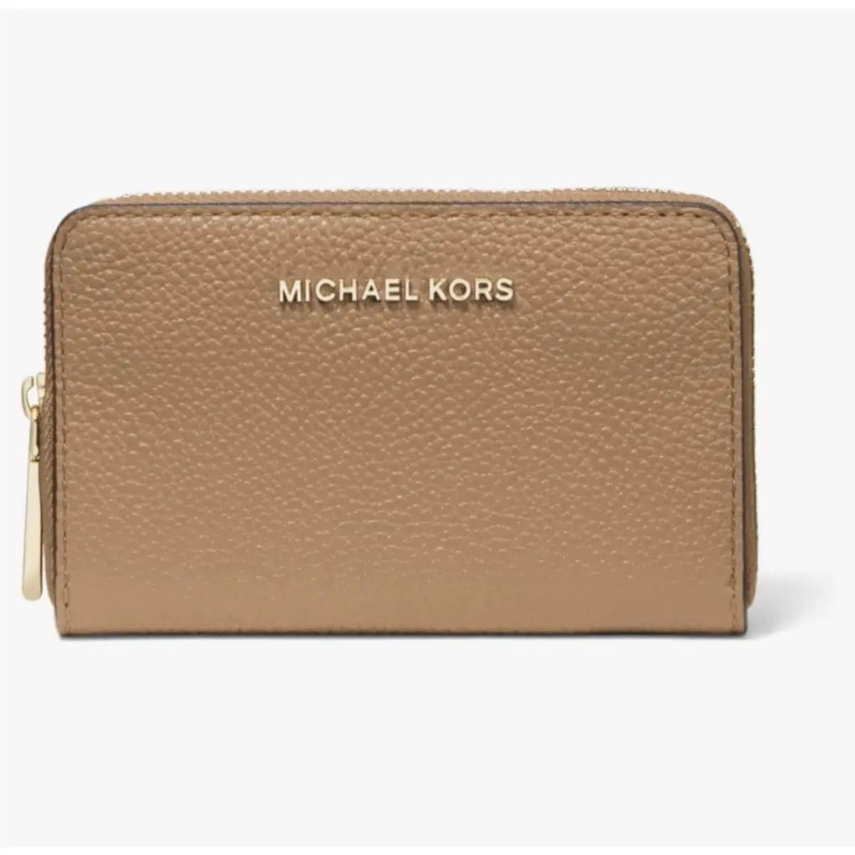 Michael Kors Jet Set Small Zip Around Card Case Color Husk