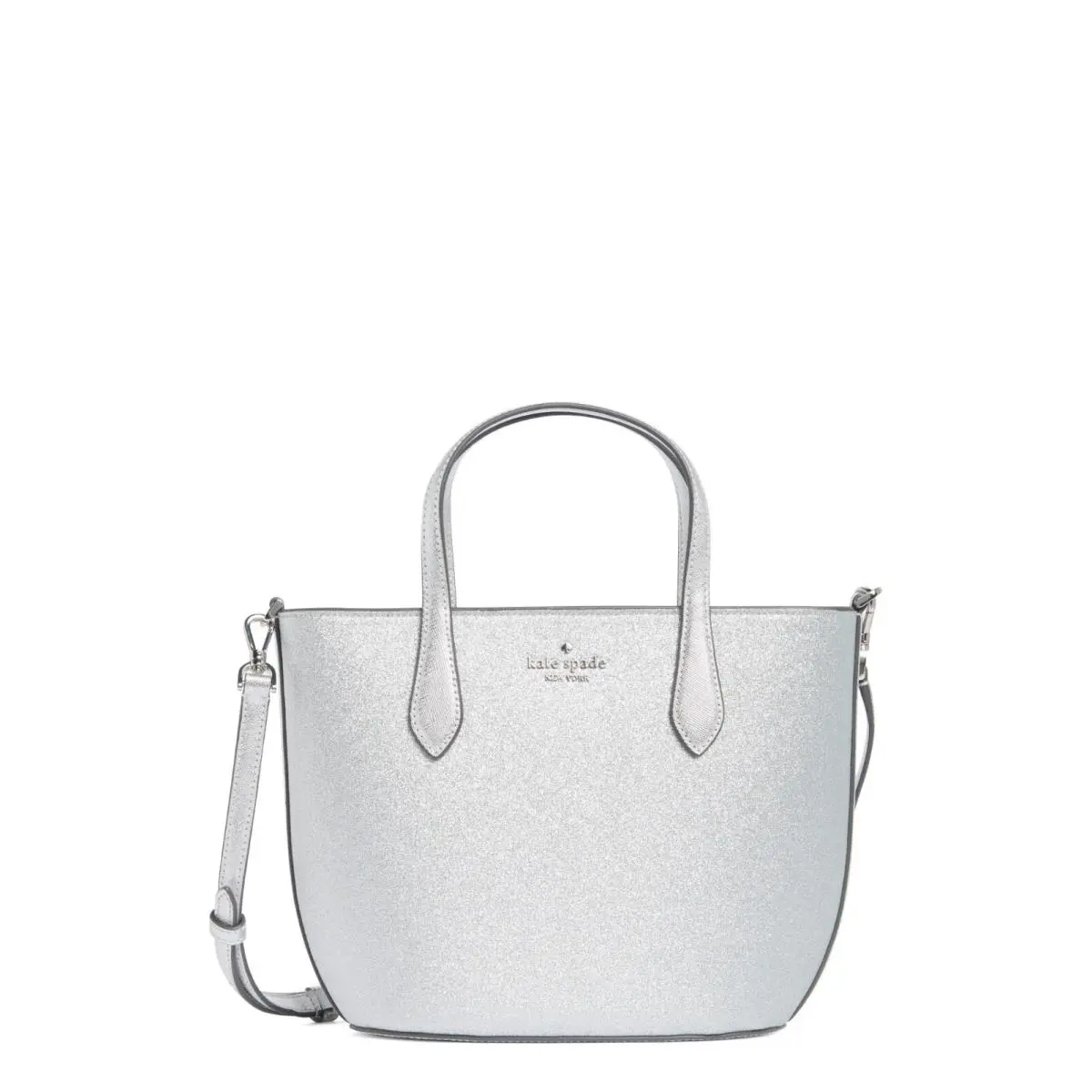 Kate Spade New York Lunar Light Glimmer Leather Satchel Handbag Retail