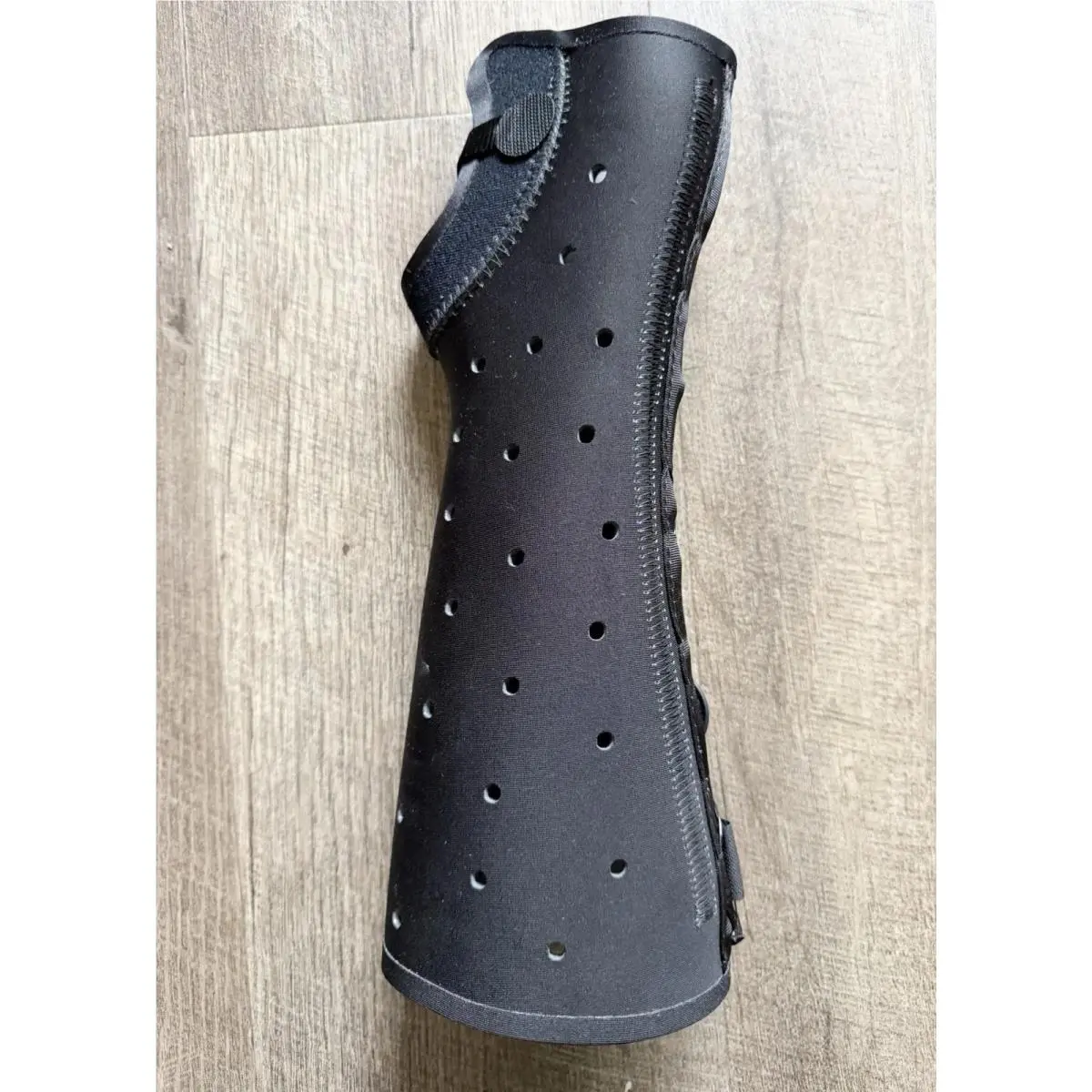 Exos Short Arm Fracture Brace w/ Open Thumb Left Black XL