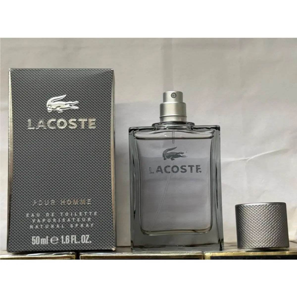 Pour Homme 1.6 Oz Edt Rare Find Men’s Spray by Lacoste