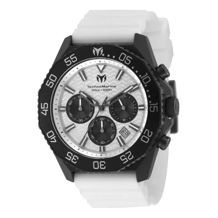 Technomarine Maré Vivo Men 44.20mm SS Black Black+white+silver Dial VD53C Quartz