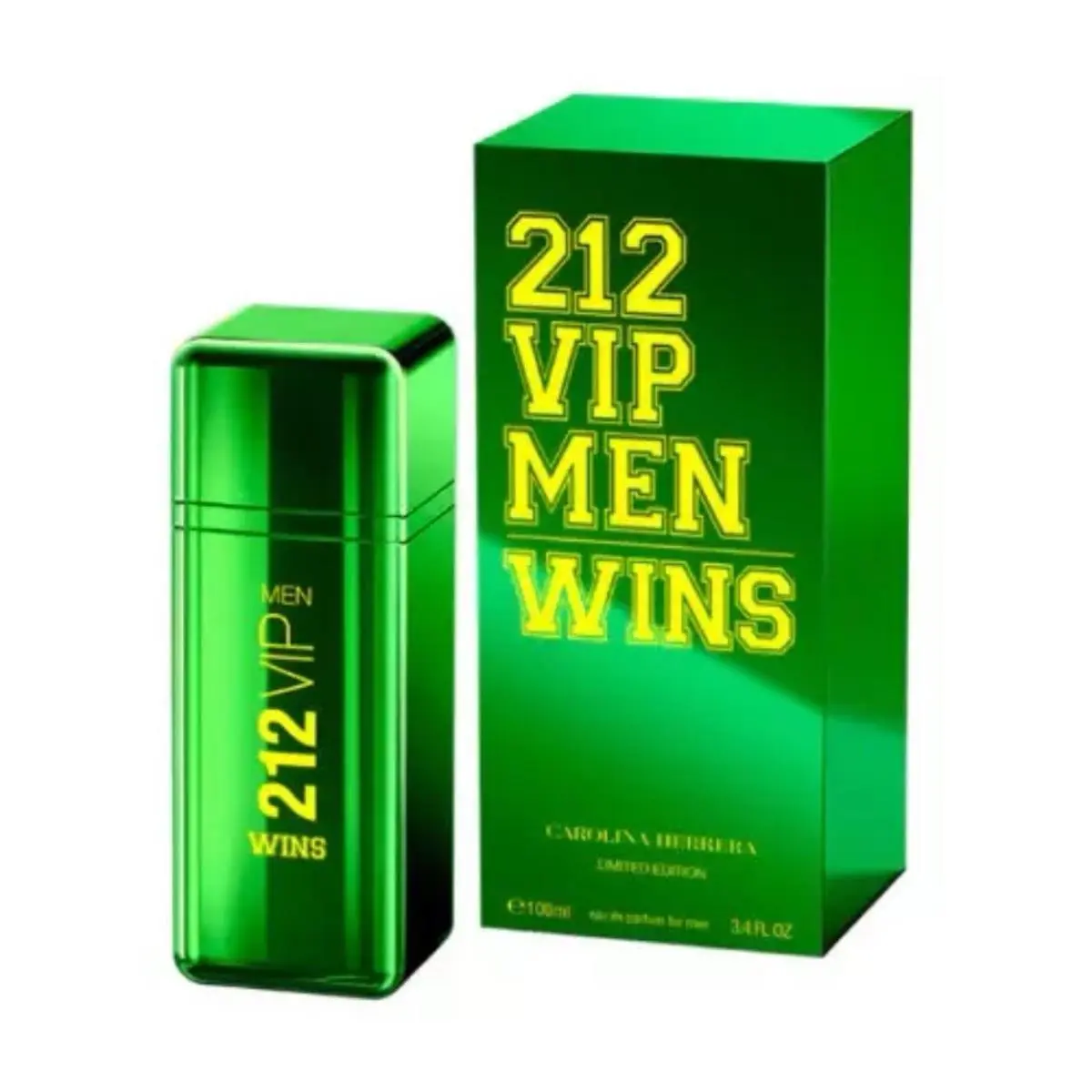 212 Vip Wins Carolina Herrera 3.4 Oz 100ml Edp Spray Limited Edition For Men
