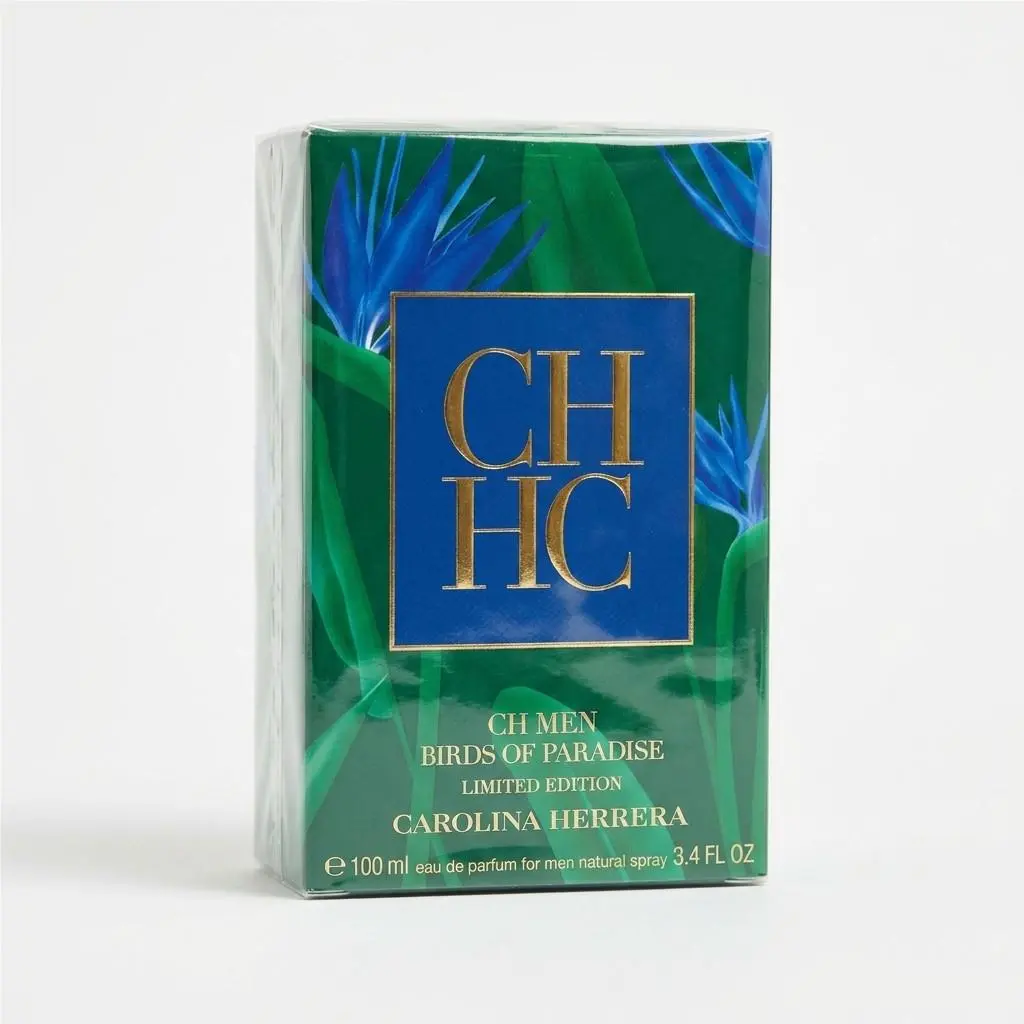 Carolina Herrera CH Men Birds OF Paradise Eau DE Parfum Spray 100 ML/3.4 Fl.oz