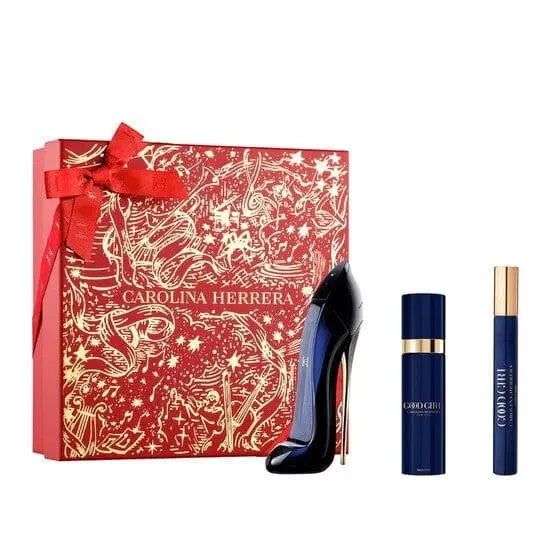 Carolina Herrera Good Girl Eau de Parfum 3-Piece Gift Set 1.7oz Edp 0.34oz