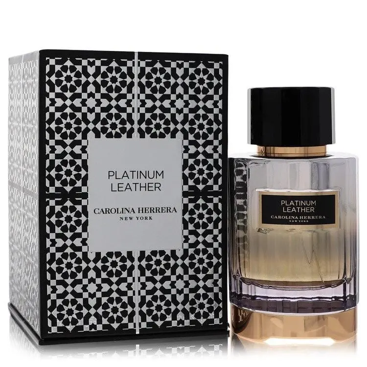 Platinum Leather by Carolina Herrera Eau De Parfum Spray Unisex 3.4 oz 100 ml