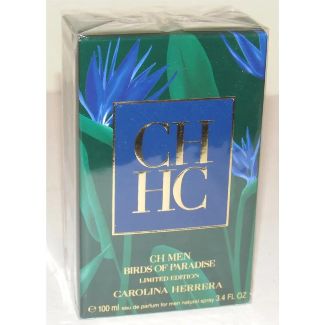 CH Men Birds Of Paradise Carolina Herrera Eau de Parfum 3.4 Oz 100mL Perfume