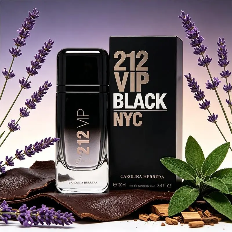 Carolina Herrera 212 Vip Black Nyc 3.4 oz / 100 ml Edp Spray For Men