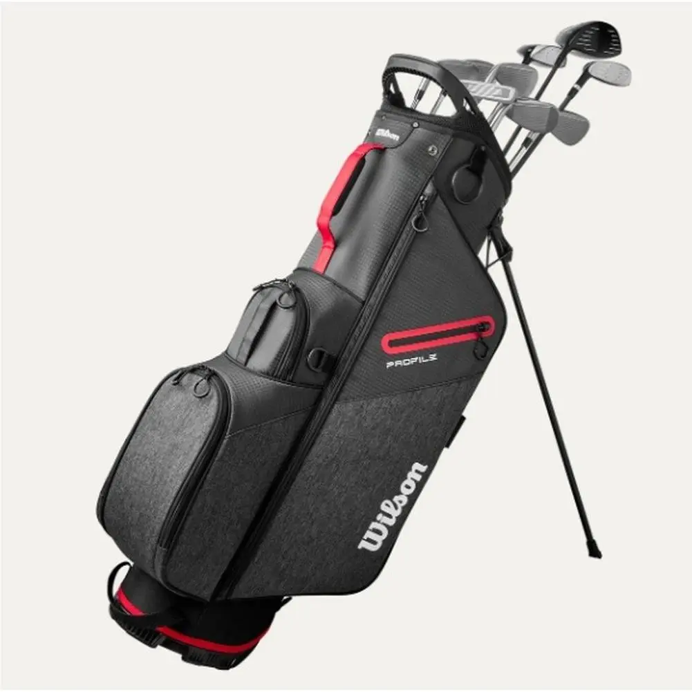 Wilson Profile Complete Set 11pc Men`s Stand Bag Left 2025