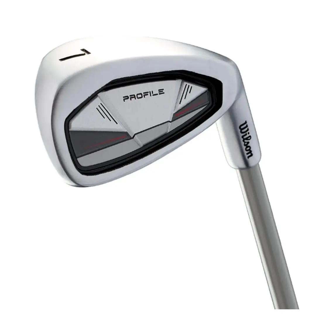 Wilson  - Profile Jr Medium - Profile Medium - WG1R041601 - Grey/Black/Red/White (UPC: 097512971775) 2