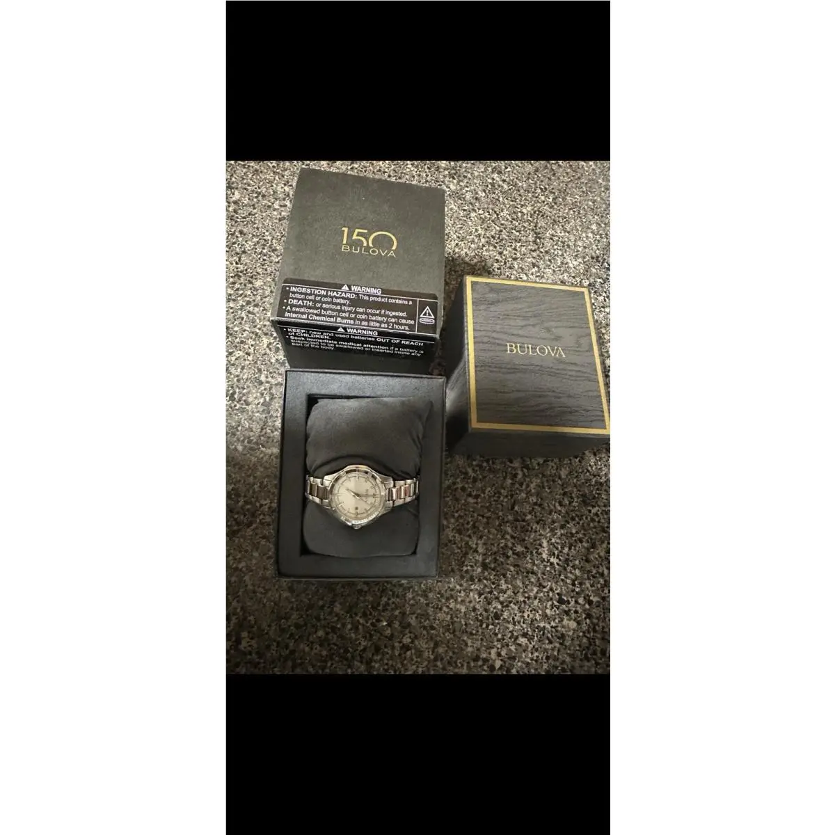 Bulova Women’s Stainless Steel Bulovo watch96M167-BULGEN-BOXBST41