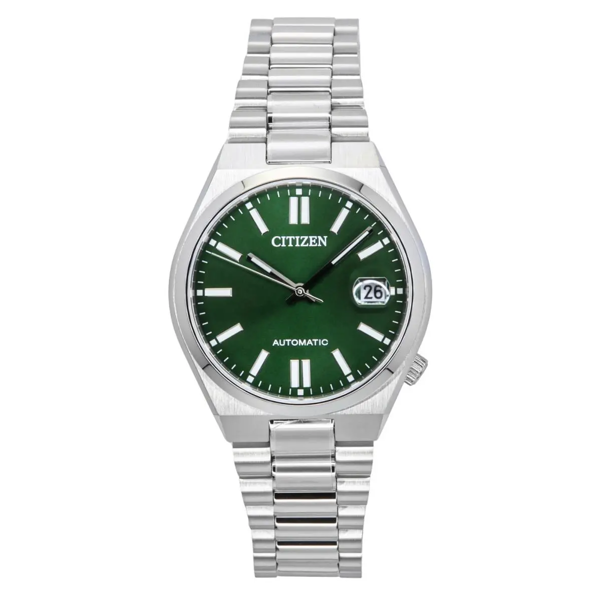 Citizen Tsuyosa Stainless Steel Green Dial Automatic NJ0200-50X Unisex Watch