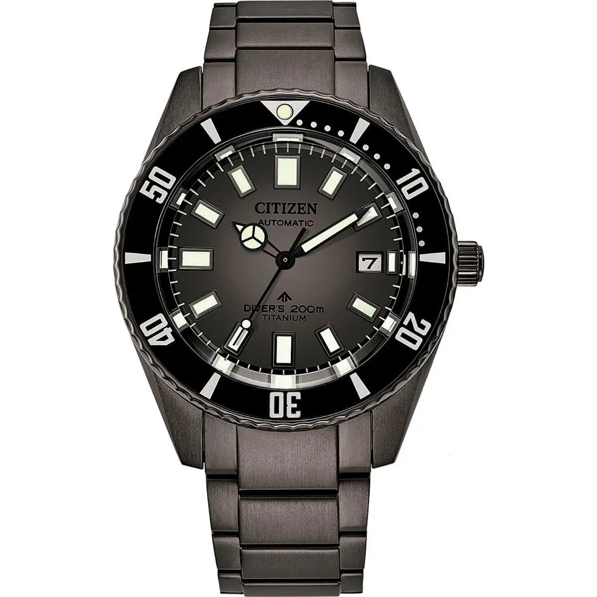 Citizen Promaster Automatic Pro Diver Black Titanium Fujitsubo Watch NB6025-59H