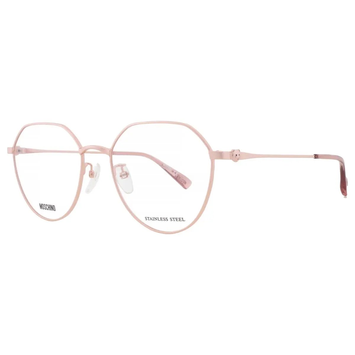 Moschino Demo Geometric Ladies Eyeglasses MOS564/F 0DDB 53 MOS564/F 0DDB 53