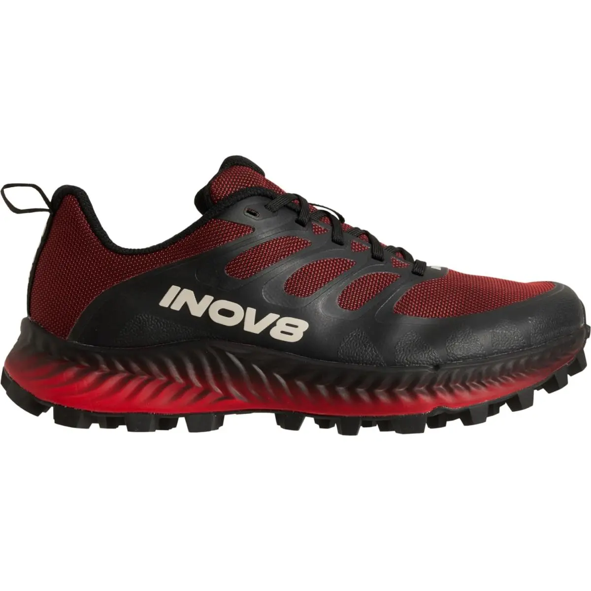 inov-8 shoes - Red Black 3