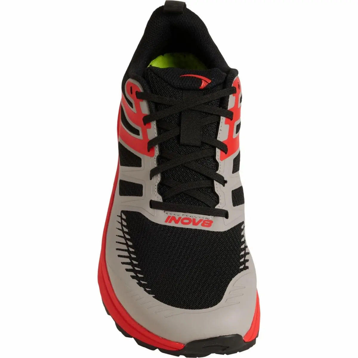 inov-8 shoes - Black Light Grey Red 4