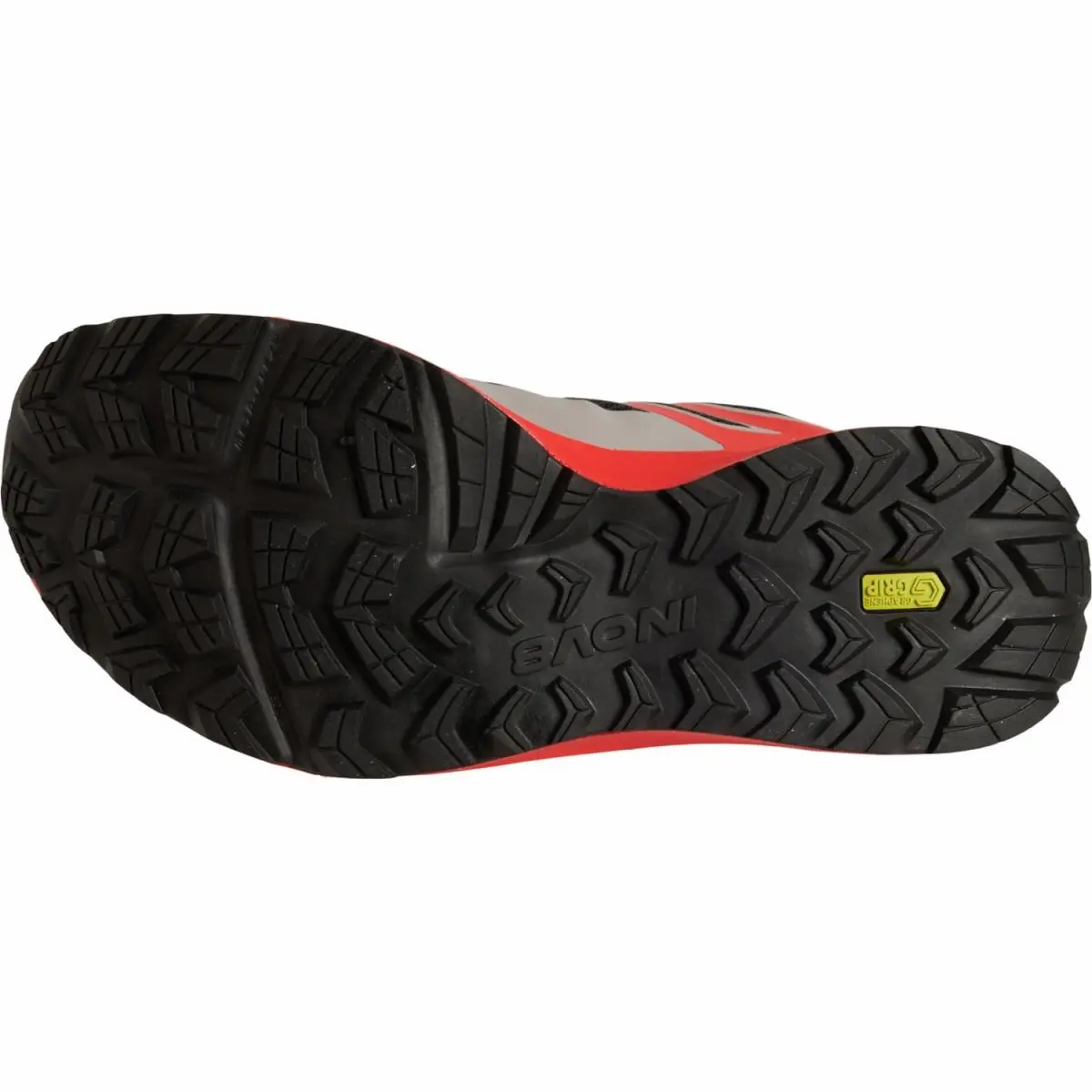 inov-8 shoes - Black Light Grey Red 6