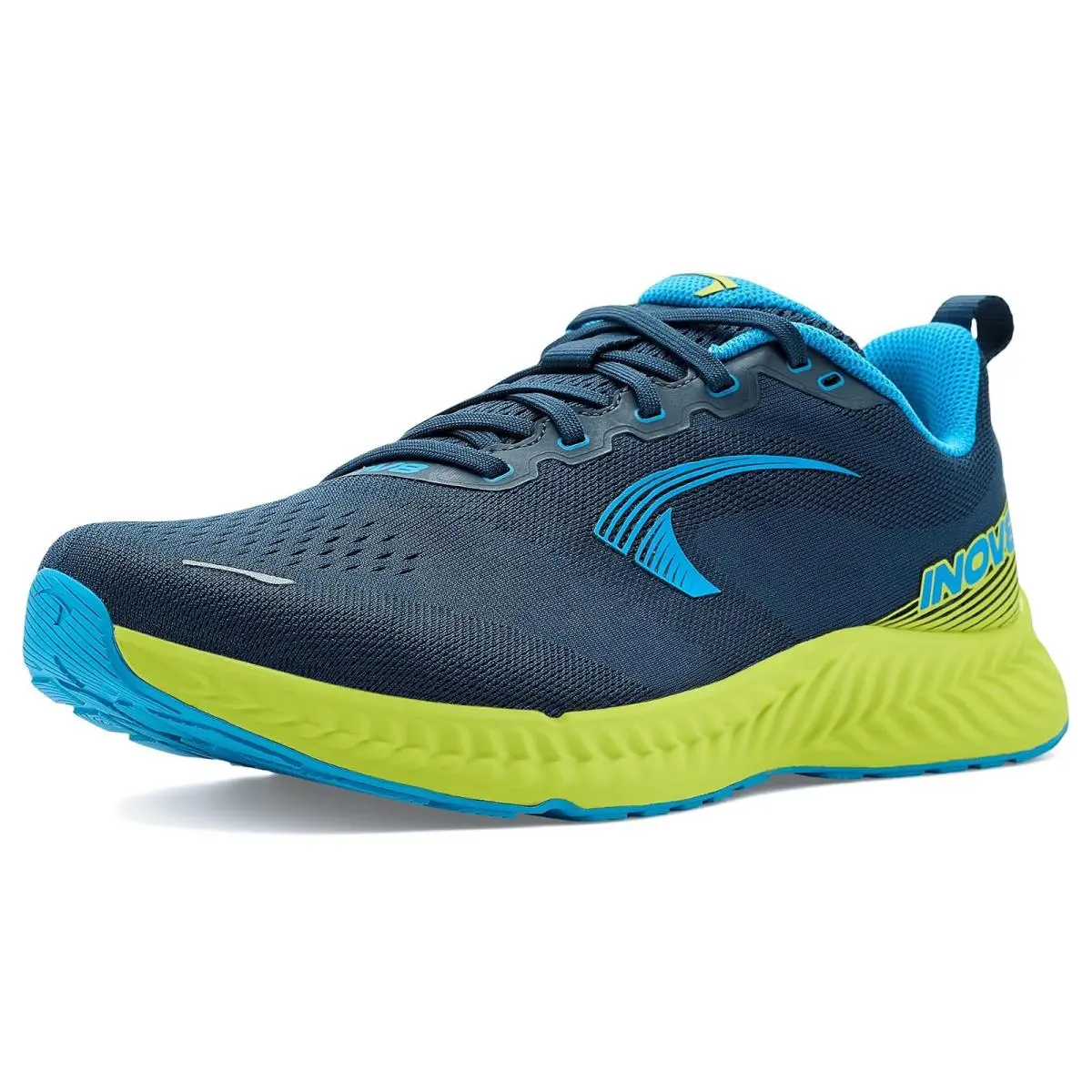inov-8 shoes - Navy/Blue/Lime 6