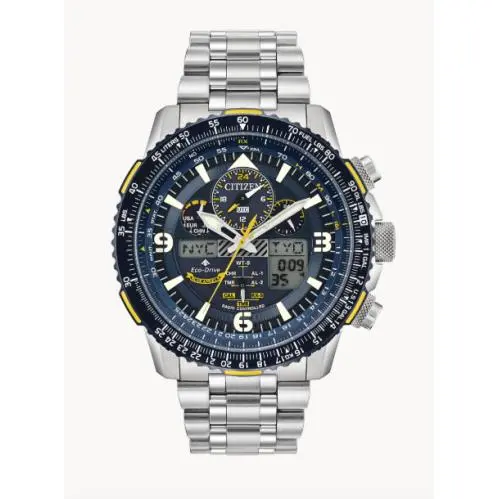 Citizen Promaster Skyhawk A-t Ana-digi Display Blue Dial Men`s Watch CB5001-57e