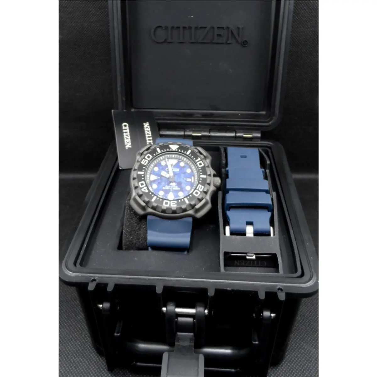 Citizen BN0227-09L Eco-drive Promaster Sea Collection Super Titanium Watch