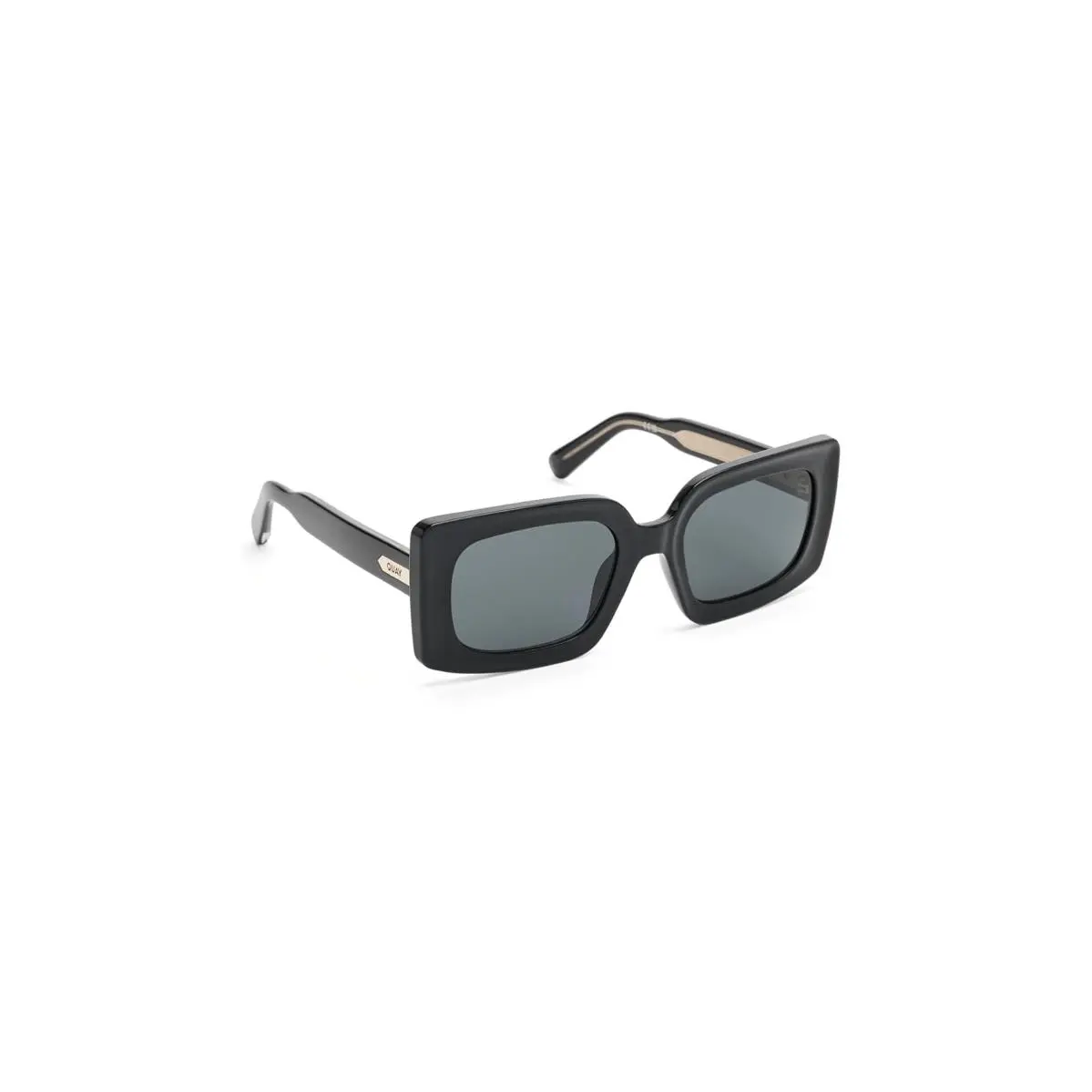 Unisex Sunglasses Quay Australia Talk Show Black/Black by QUAY