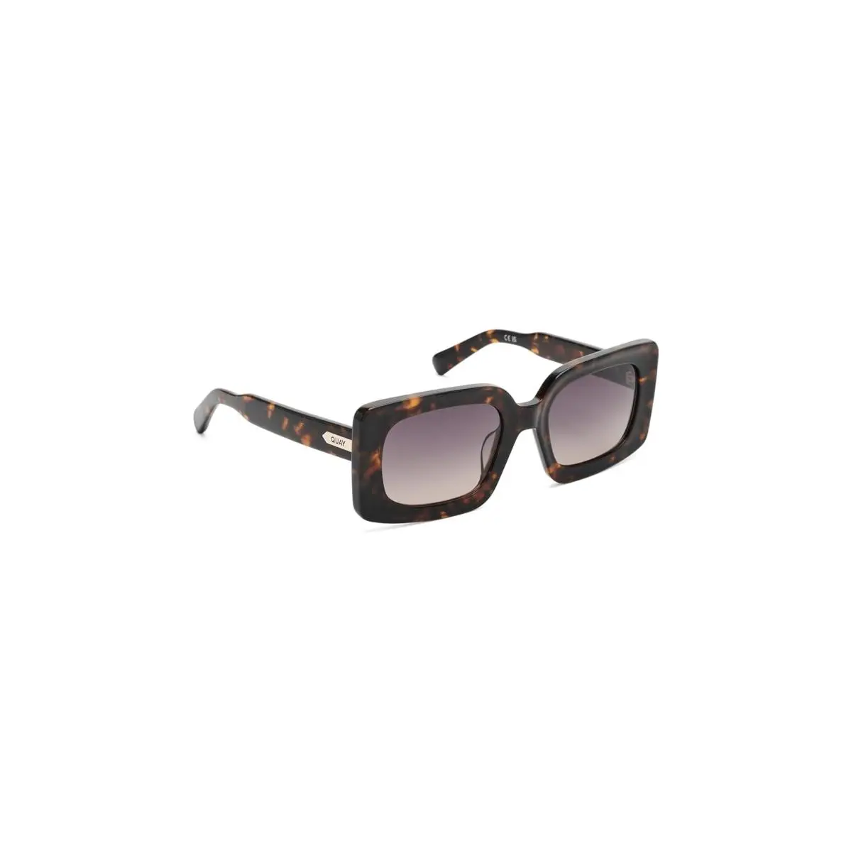 Unisex Sunglasses Quay Australia Talk Show Neutral Tort/Grey by QUAY