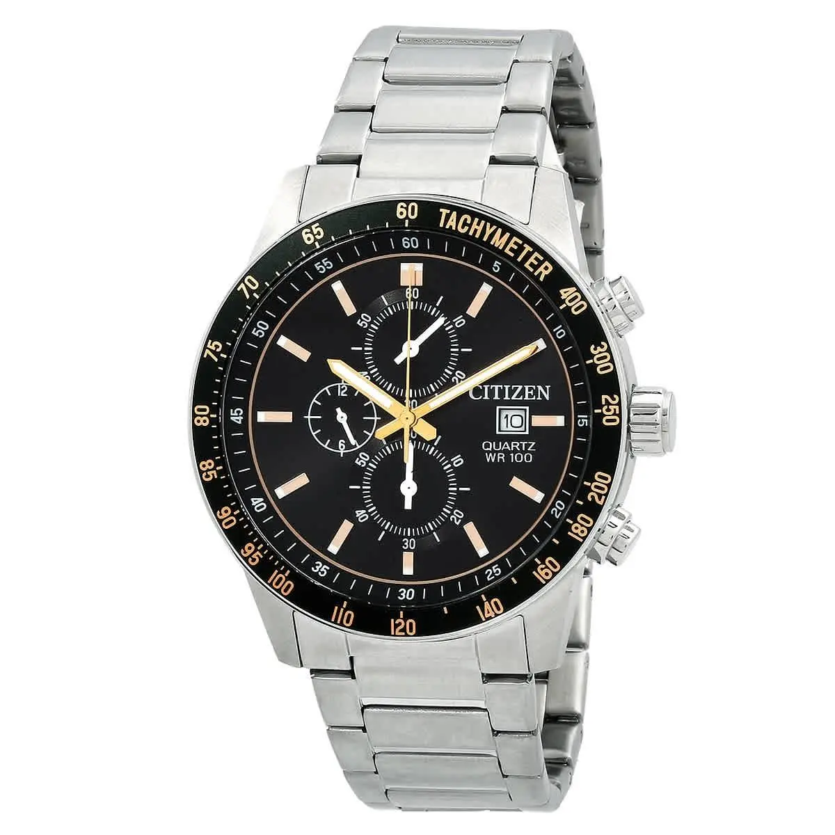Citizen Chronograph Quartz Black Dial Men`s Watch AN3681-57E