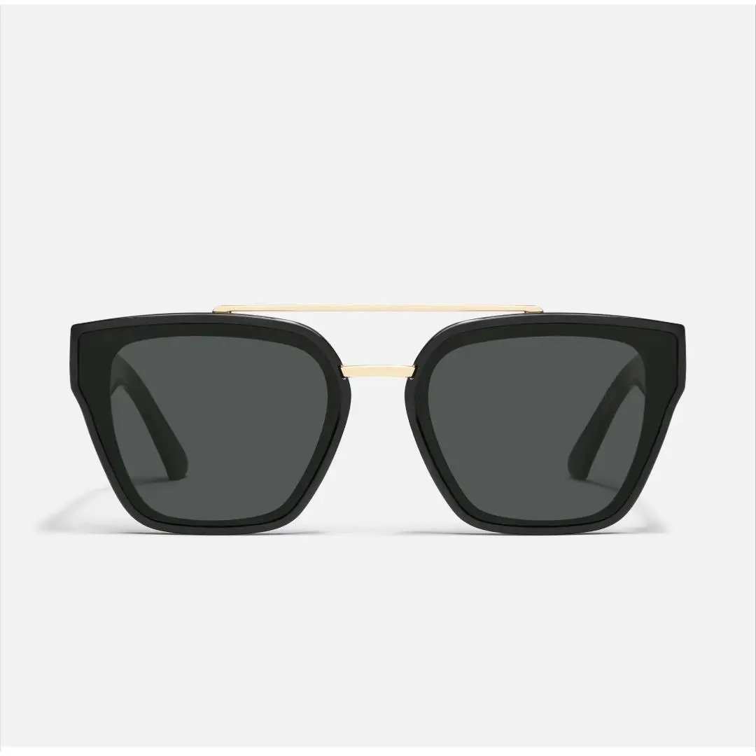 Quay Sweet Talker Black Gold Grey Sunglasses 77094