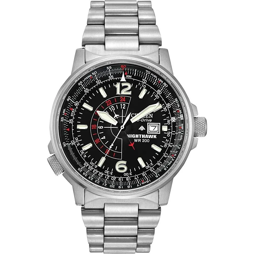 Citizen BJ7000-52E Men`s Nighthawk Eco-drive Promaster Air Pilot Watch