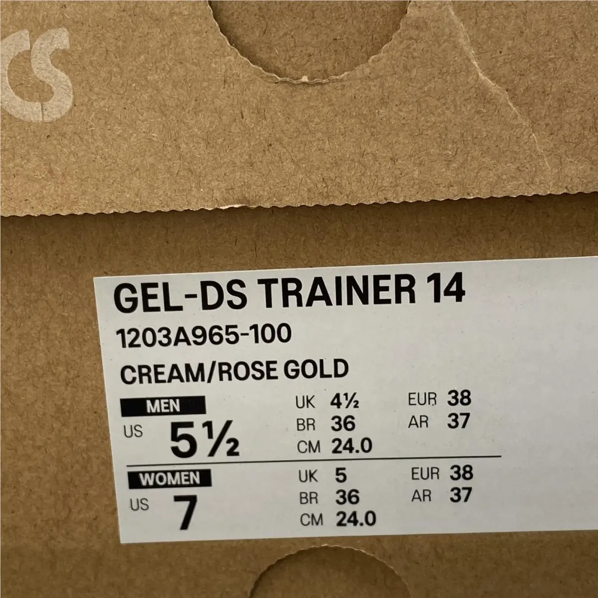 Asics shoes - Cream (UPC: 197298968751) 8