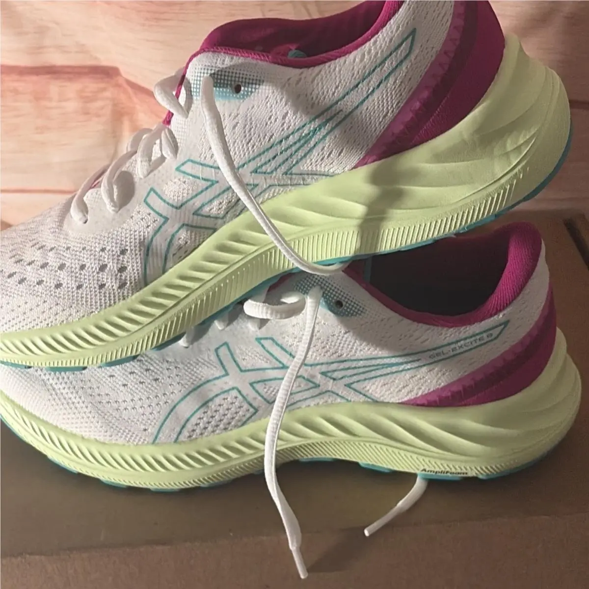 Asics shoes - Gel Excite 8 - Gel Excite - 1012B214 - White 3