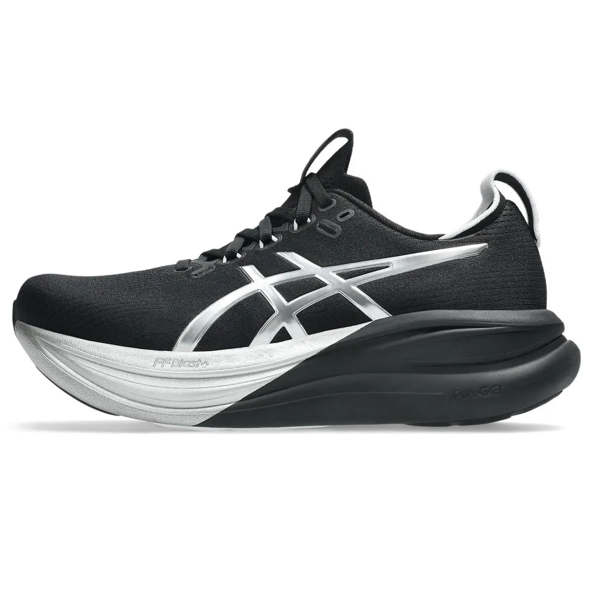 Asics shoes - Gel-Nimbus 28 - 1012B978001 - Platinum/Black (UPC: 199023159106) 1