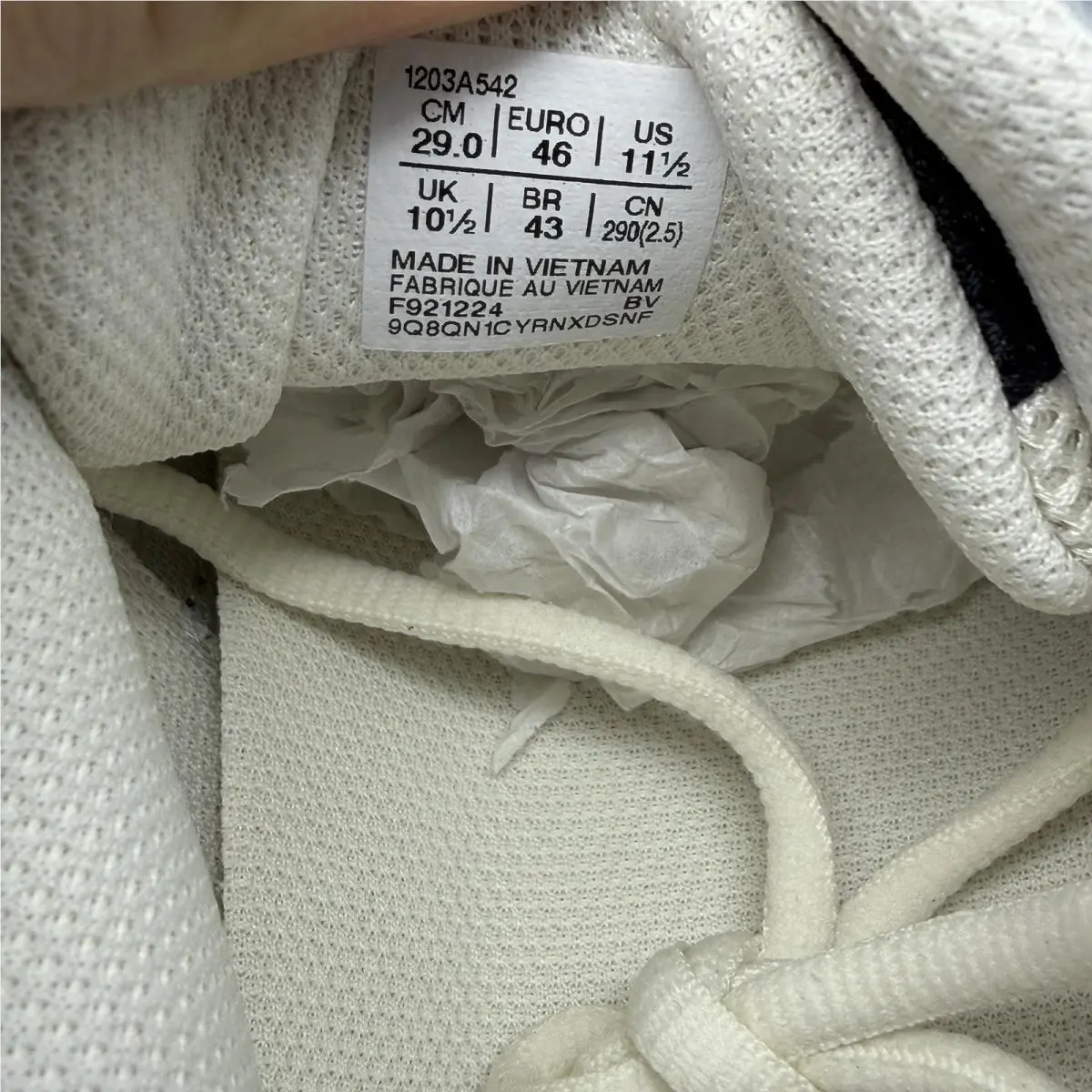 Asics shoes - ASICS Gel-NYC 2055 - 1203A542-102 - Cream/Midnight (UPC: 0197298664295) 9