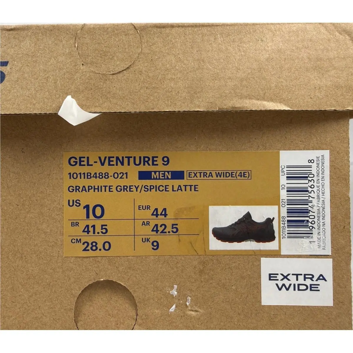 Asics shoes - ASICS GEL-Venture 9 - 1011B488-021 - Red (UPC: 196074756308) 9