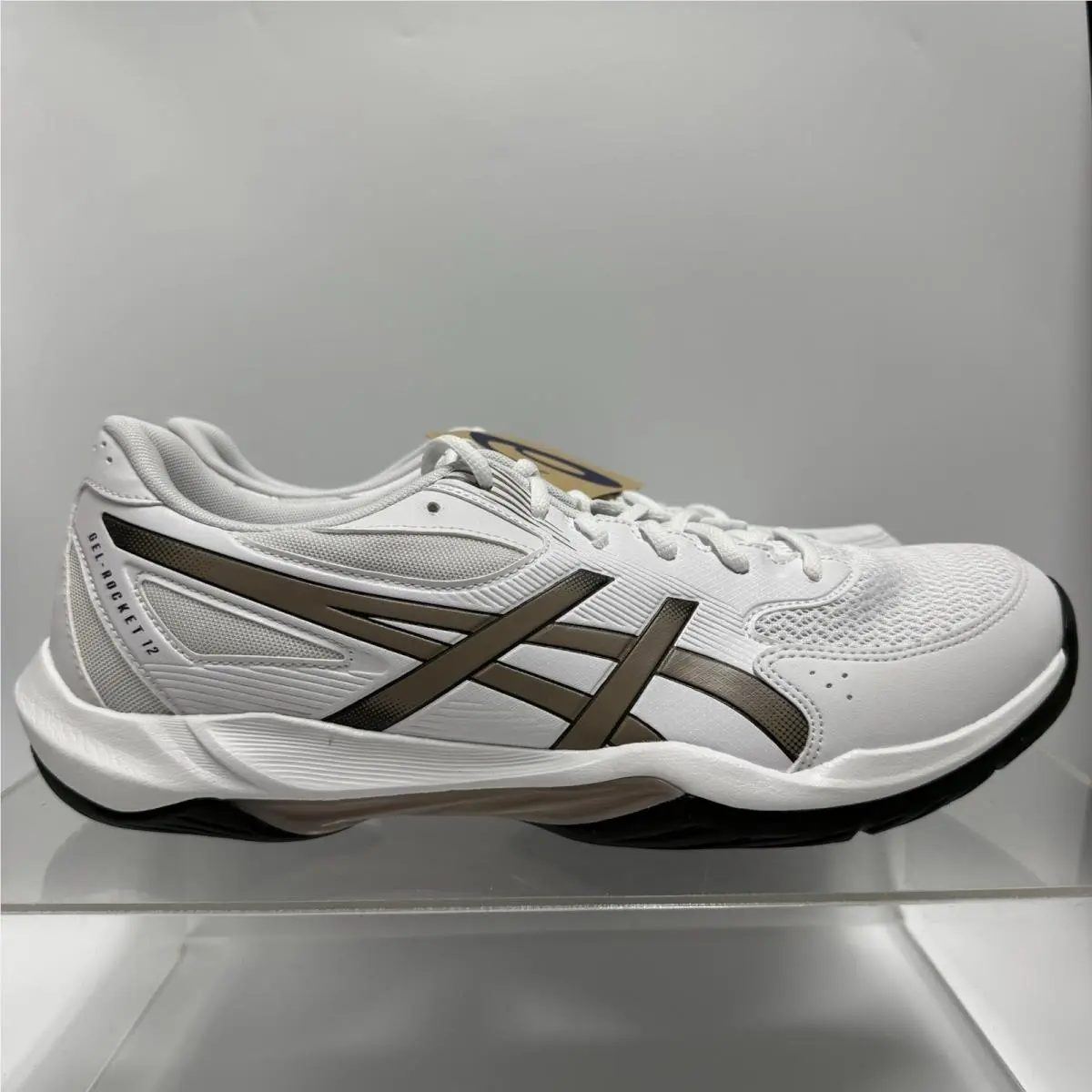 Asics Gel-rocket 12 Volleyball Shoes 1071A116-106 White Men’s Size 12