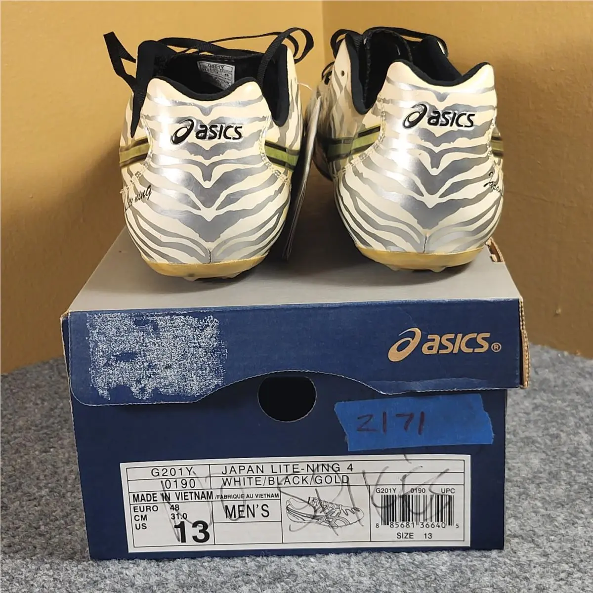 Asics shoes - Asics Lite-ning 4 - G201Y0190 - Multicoloured 1