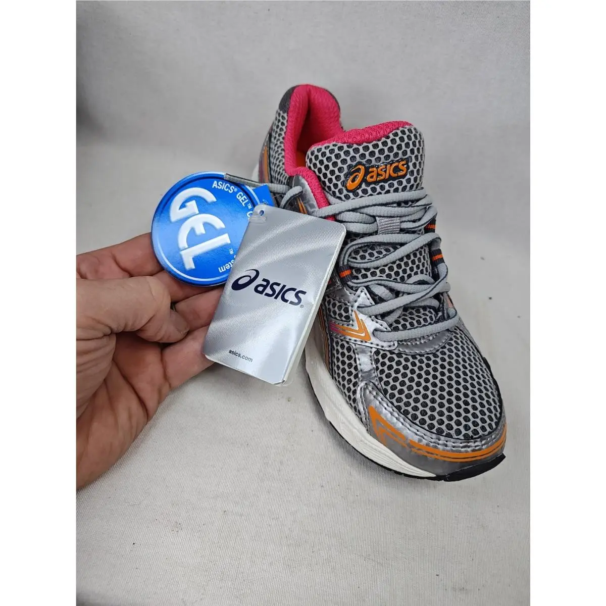 Asics shoes - Asics Gel Equation 7 - Gel Equation - T3F8N - Silver/ Gray/ Raspberry 3