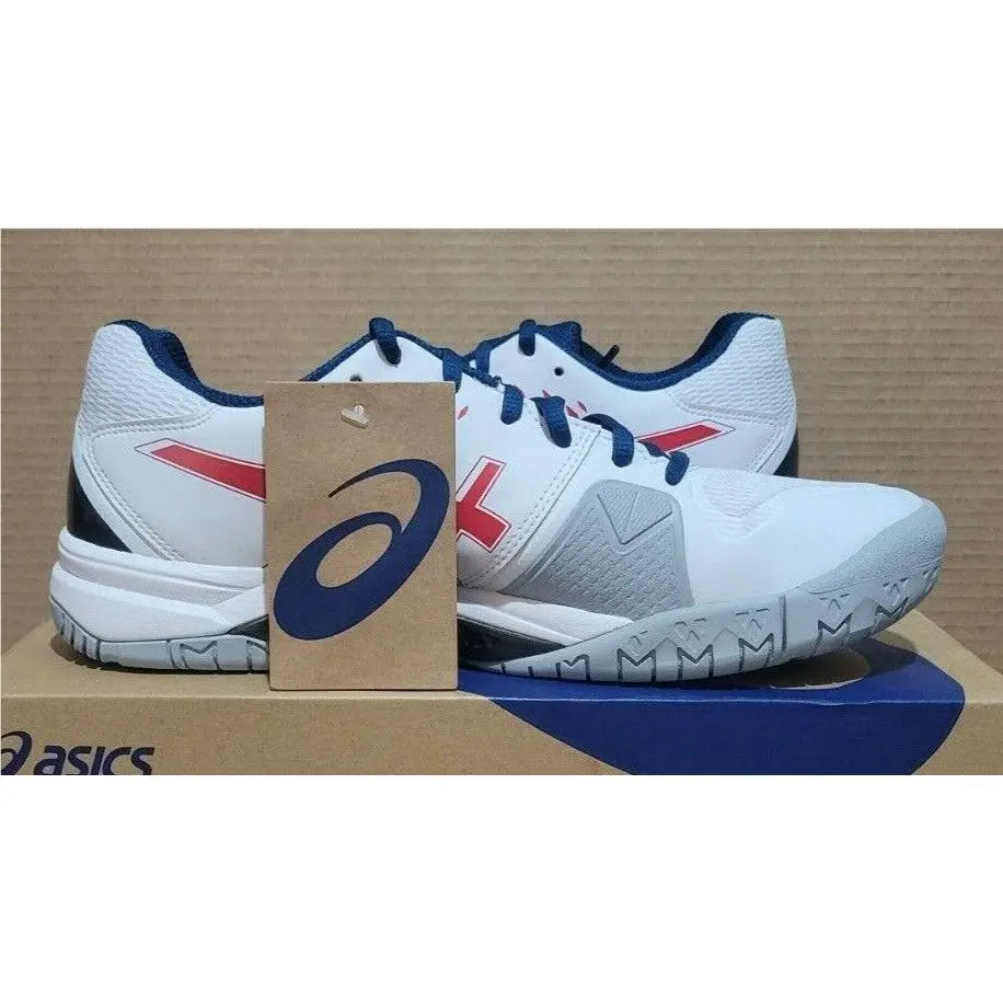 Asics shoes - ASICS GEL-Challenger 12 - 104A045-117 - White/Classic Red 3 (UPC: 194851282767) 5