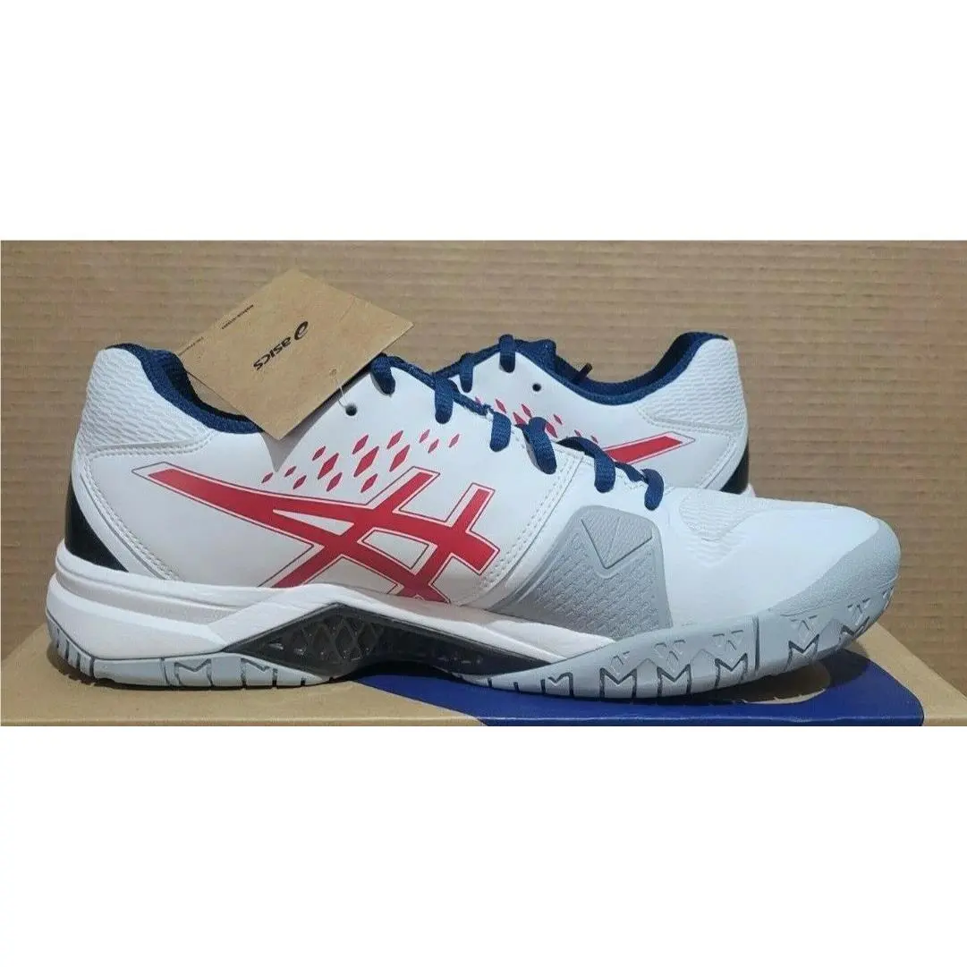 Asics shoes - ASICS GEL-Challenger 12 - 104A045-117 - White/Classic Red 3 (UPC: 194851282767) 6