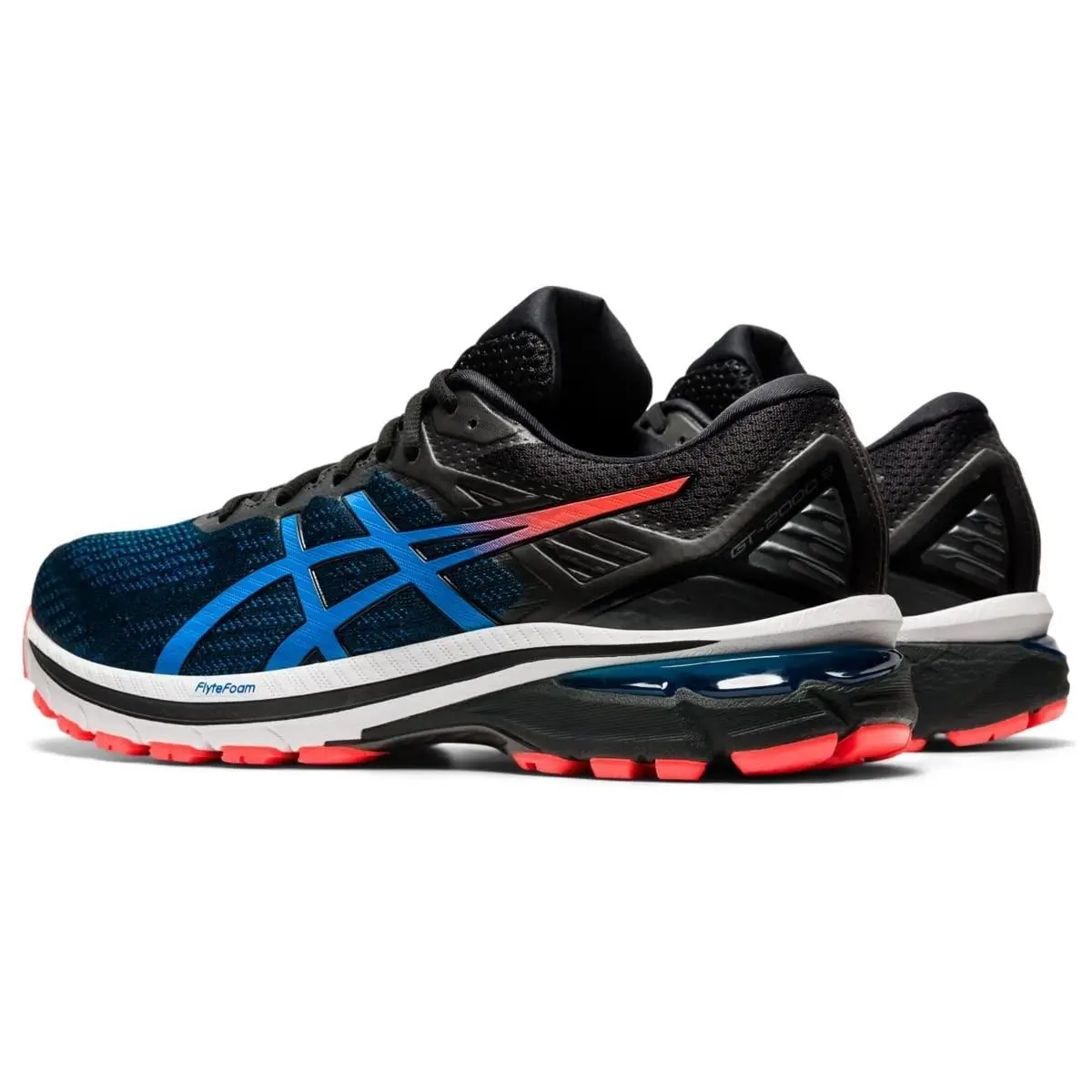 Size 12 - Asics Men`s GT-2000 9 Black/directoire Blue 1011A983-003