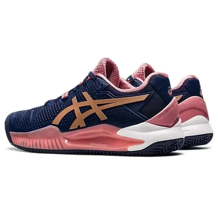 Asics shoes - ASICS Gel-Resolution 8 Clay - Clay - 1042A070-404 - Peacoat/Rose Gold 2