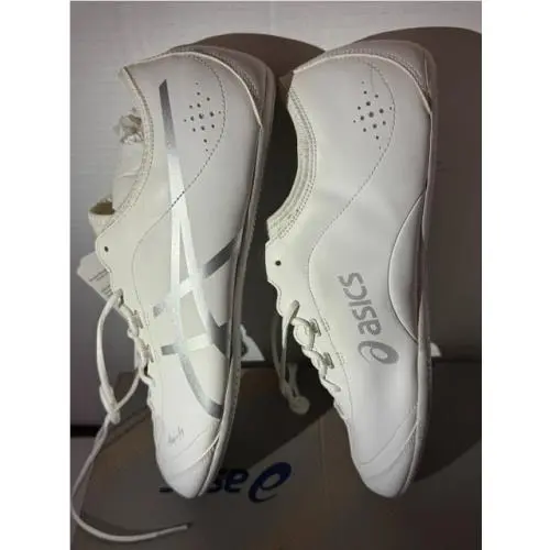 Asics Flip’ N Fly Shoes Women Size 12 - White Cheerleader Shoes Q462Y