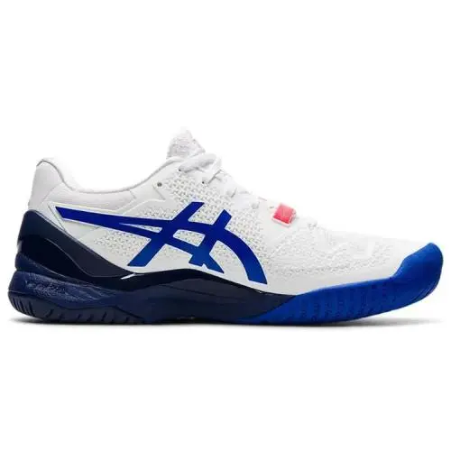 Asics shoes - ASICS Gel-Resolution 8 - 1042A097-107 - White/Lapis Lazuli Blue 0